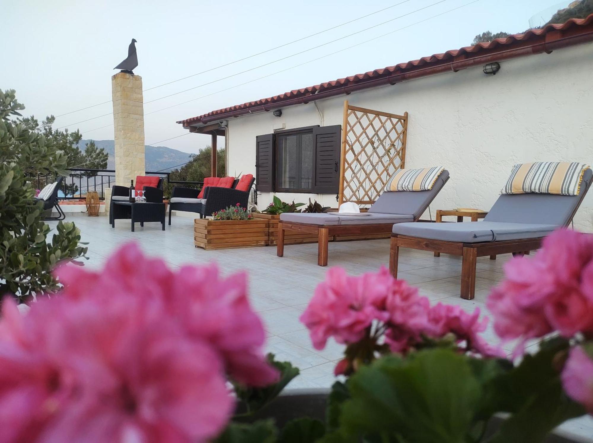 Summer Dream Cottage, 2Br, Beautiful Sea View Mochlos Exterior foto