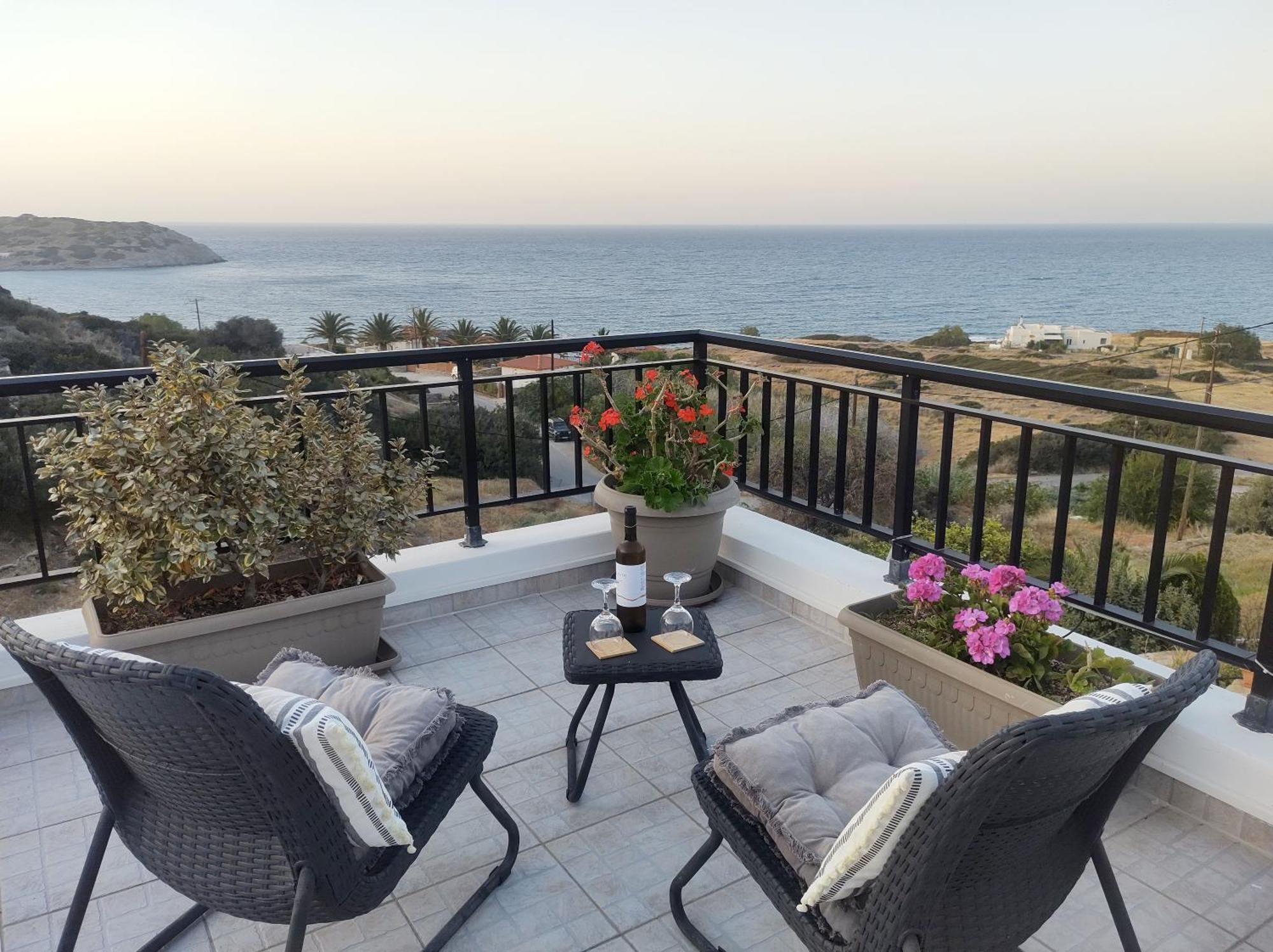 Summer Dream Cottage, 2Br, Beautiful Sea View Mochlos Exterior foto